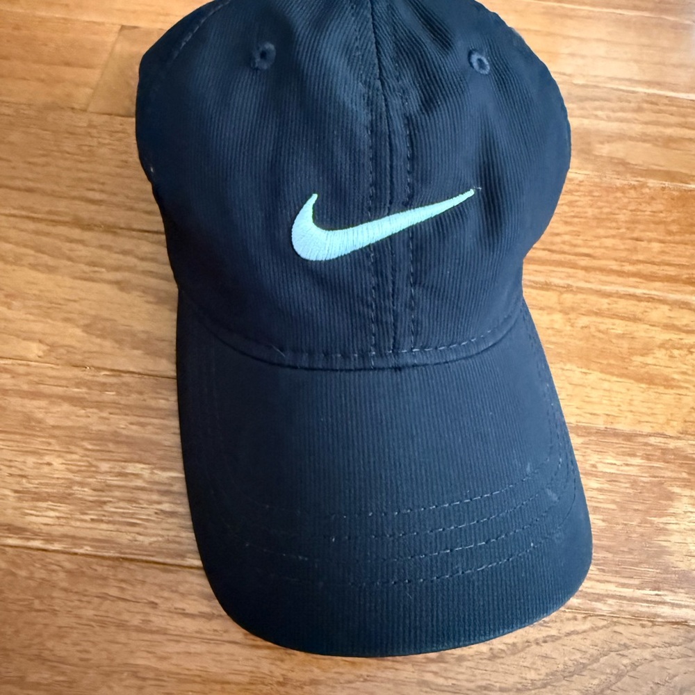 Nike Dark Cap with White Swoosh